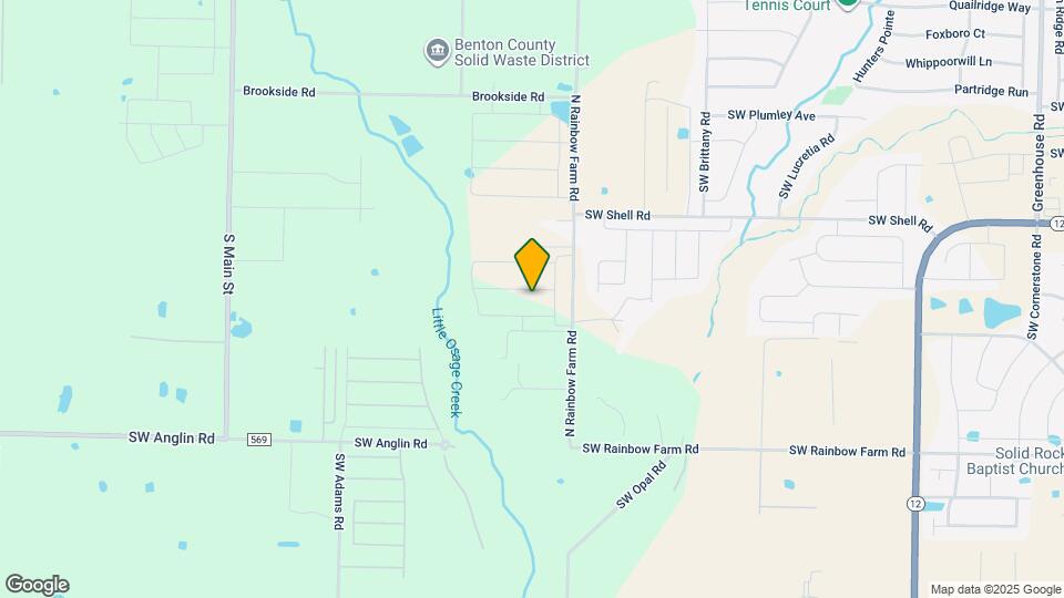 5301 SW Firethorn Ln Map and Location Details