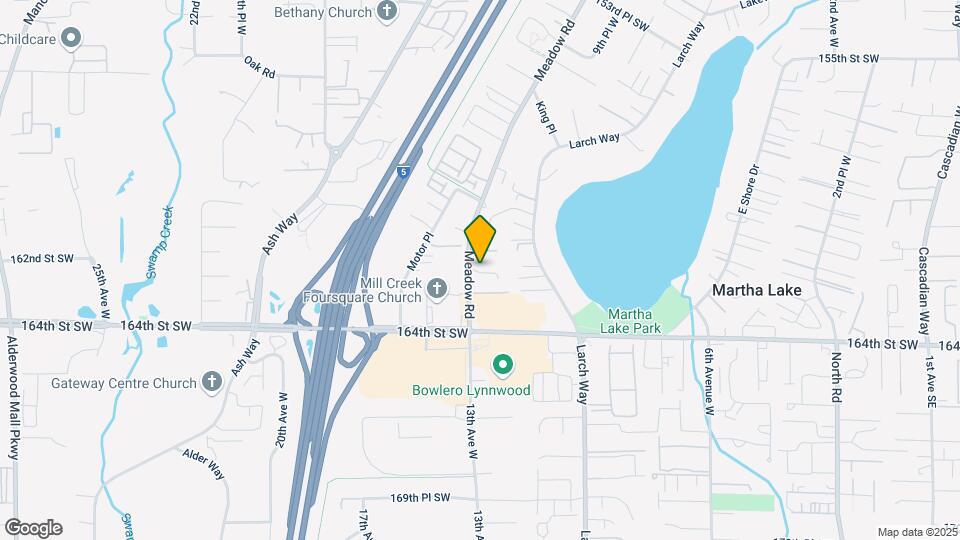 16201 Meadow Rd Map and Location Details