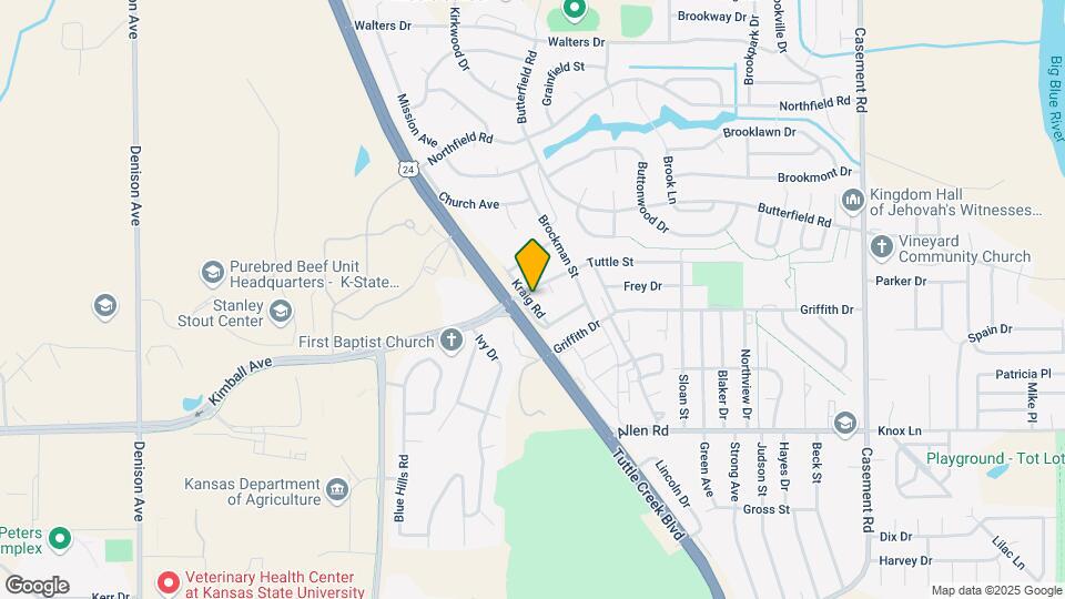 2326 Kraig Rd Map and Location Details