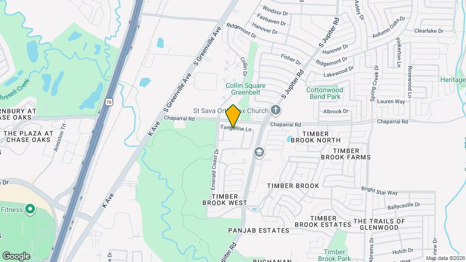 2728 Tangerine Ln Map and Location Details