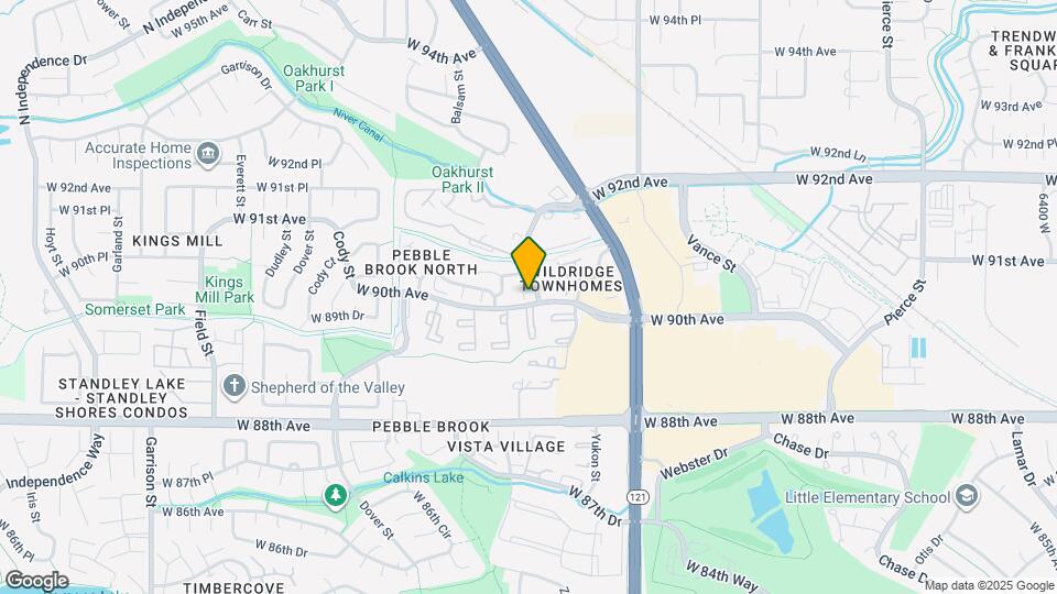 9010 Zephyr Ct Map and Location Details