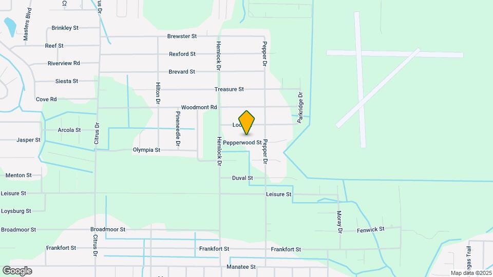 7570 Pepperwood St Map and Location Details