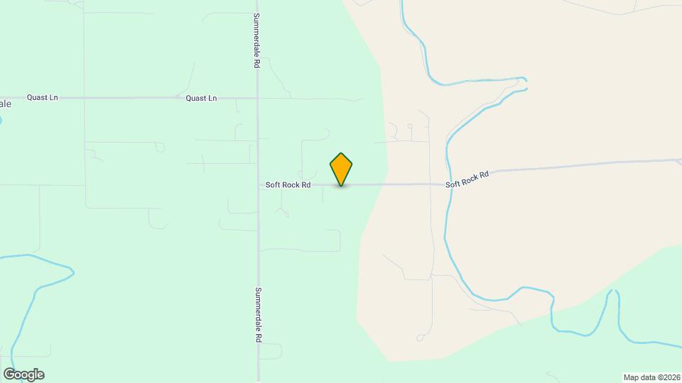 843 Soft Rock Rd Map and Location Details