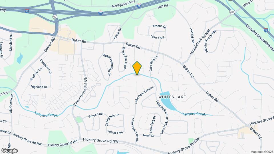 3713 Crescent Hill Ln Map and Location Details