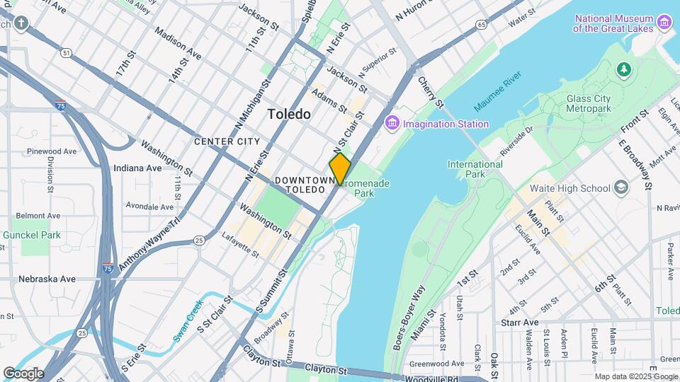 Fort Industry Square Map and Location Details