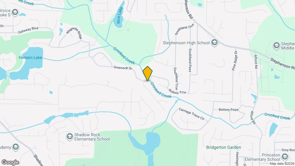 6445 Greenock Dr Map and Location Details