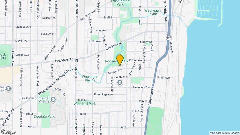 522 George Ave Mapa y Detalles de la Ubicación
