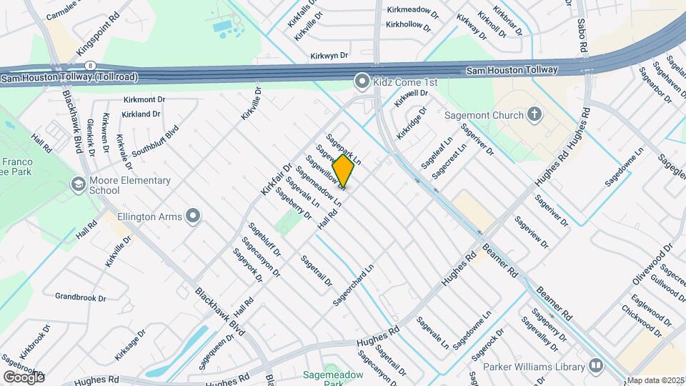 10734 Sagewillow Ln Map and Location Details
