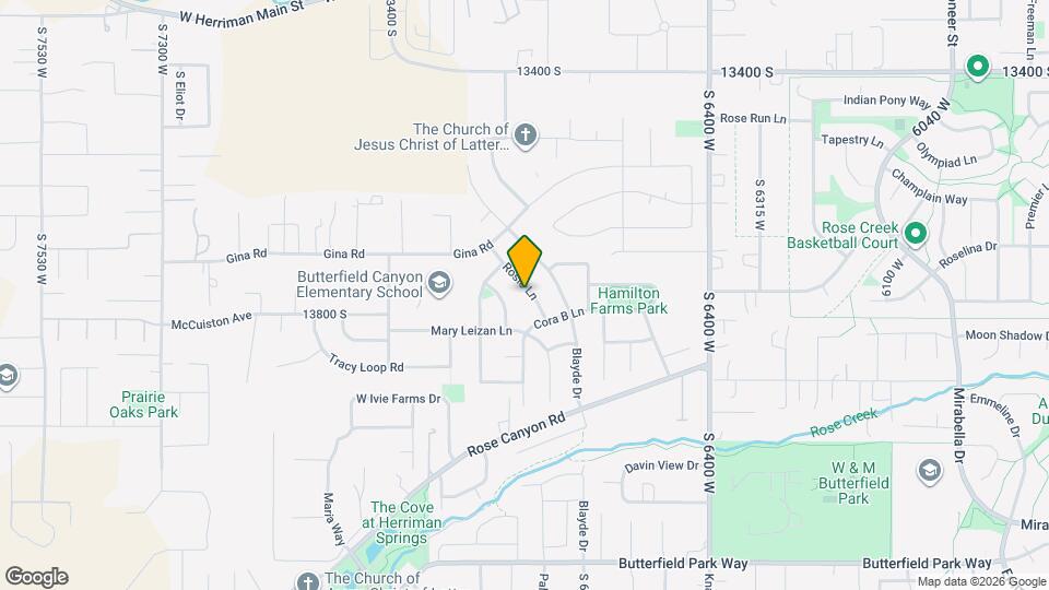 13764 Rosie Ln Map and Location Details