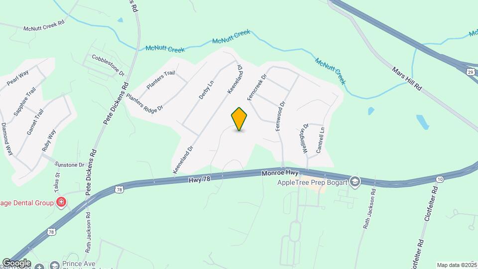 1062 Canter Bend Map and Location Details