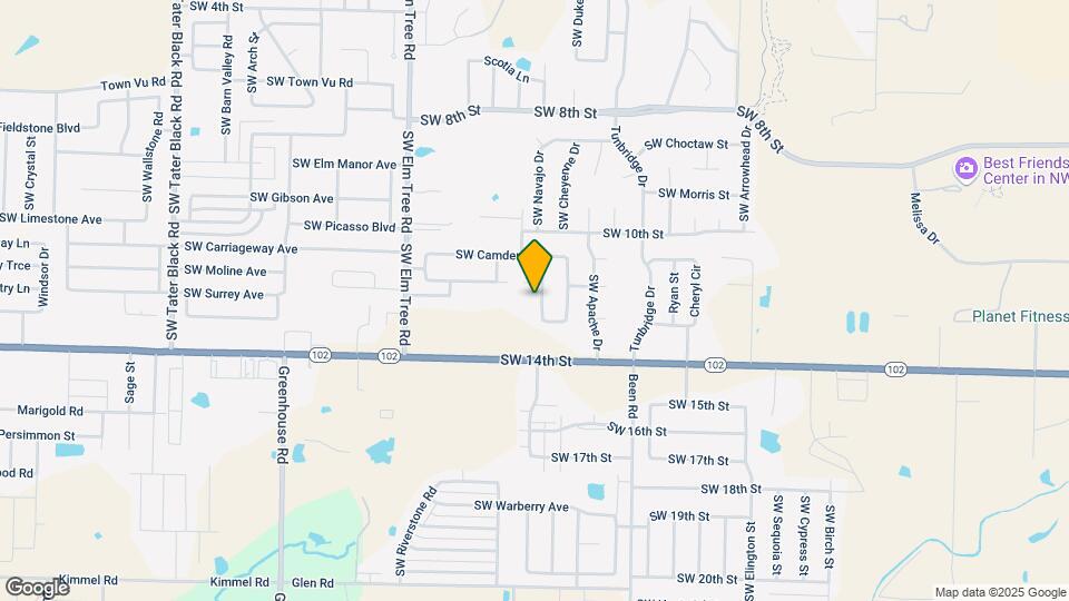 1205 SW Eventide St Map and Location Details