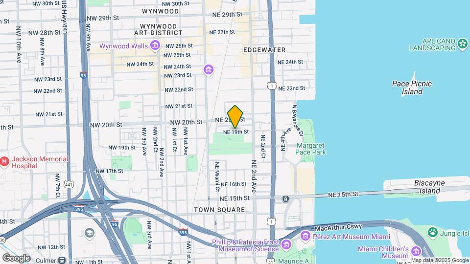 119 NE Miami Ct Map and Location Details