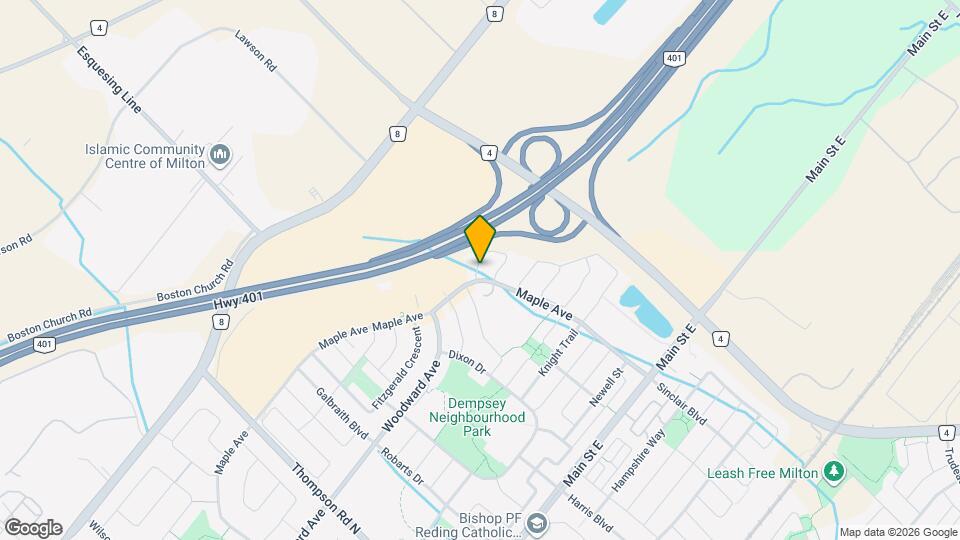 1305 Brandon Terrace Map and Location Details