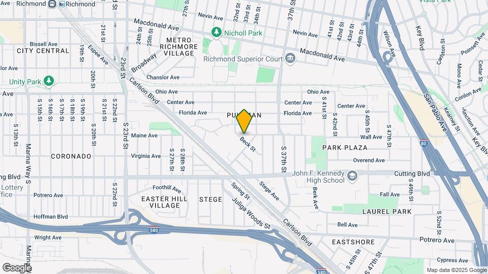 314 Beck St Mapa y Detalles de la Ubicación
