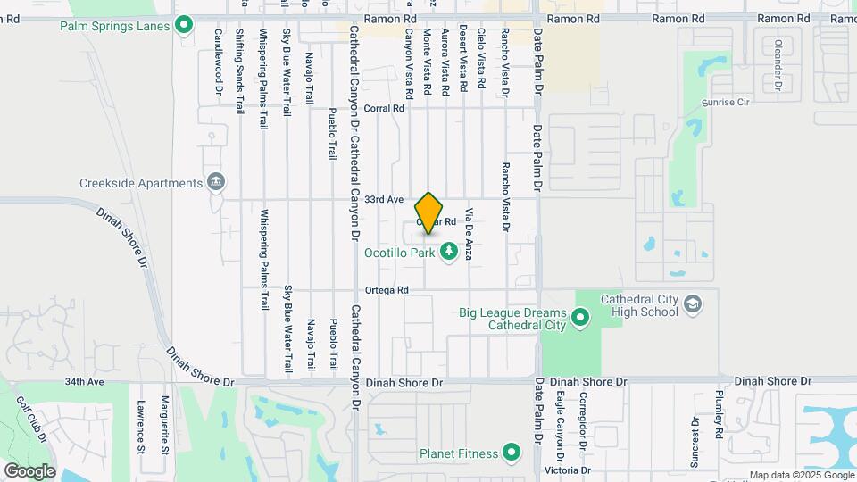 68700 Ocotillo Rd Map and Location Details