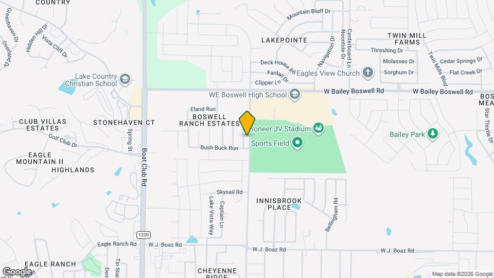 8216 Deer Bluff Ln Map and Location Details