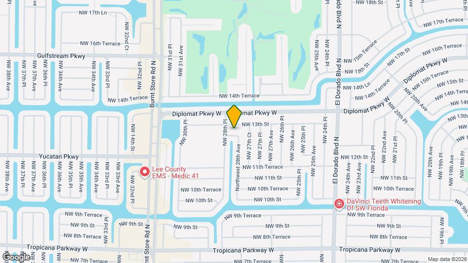2809 NW 12th Ln Map and Location Details