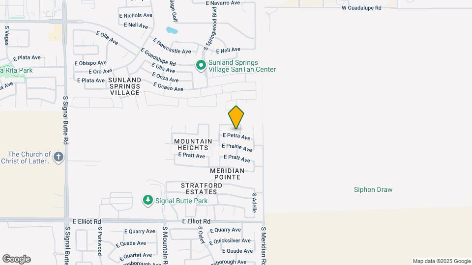 11448 E Petra Ave Map and Location Details