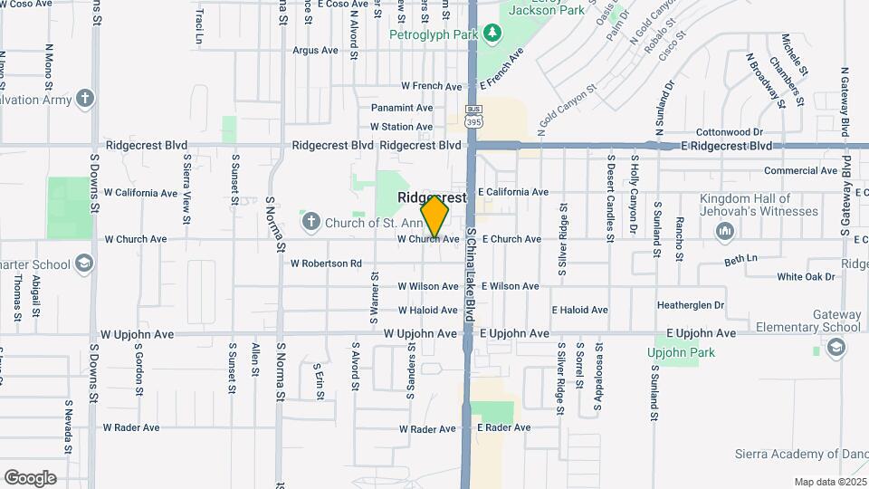 141 W Church Ave Map and Location Details