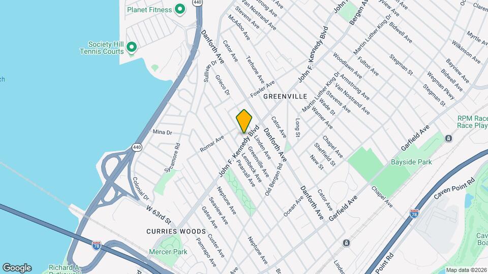 1697 John F. Kennedy Blvd Map and Location Details