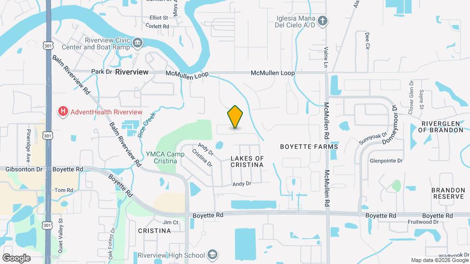 9601 Wydella St Map and Location Details