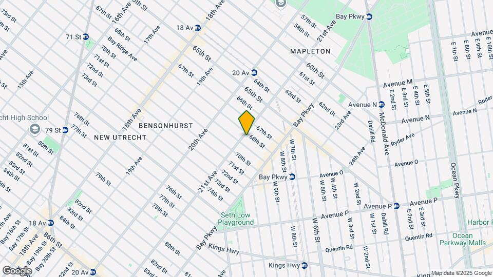 6801 21st Ave Mapa y Detalles de la Ubicación