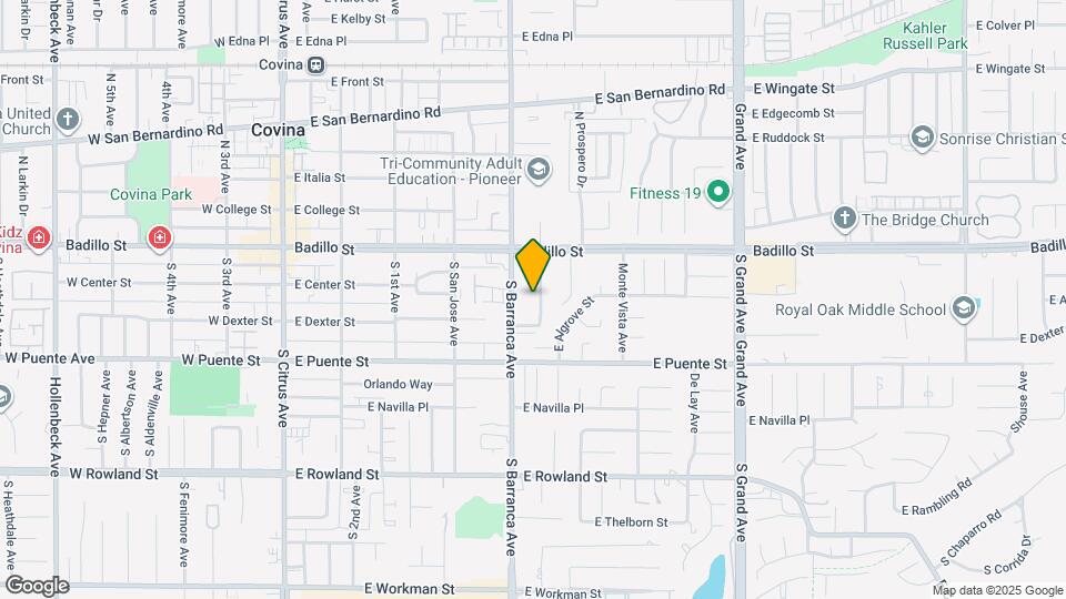 219 S Kendall Way Map and Location Details