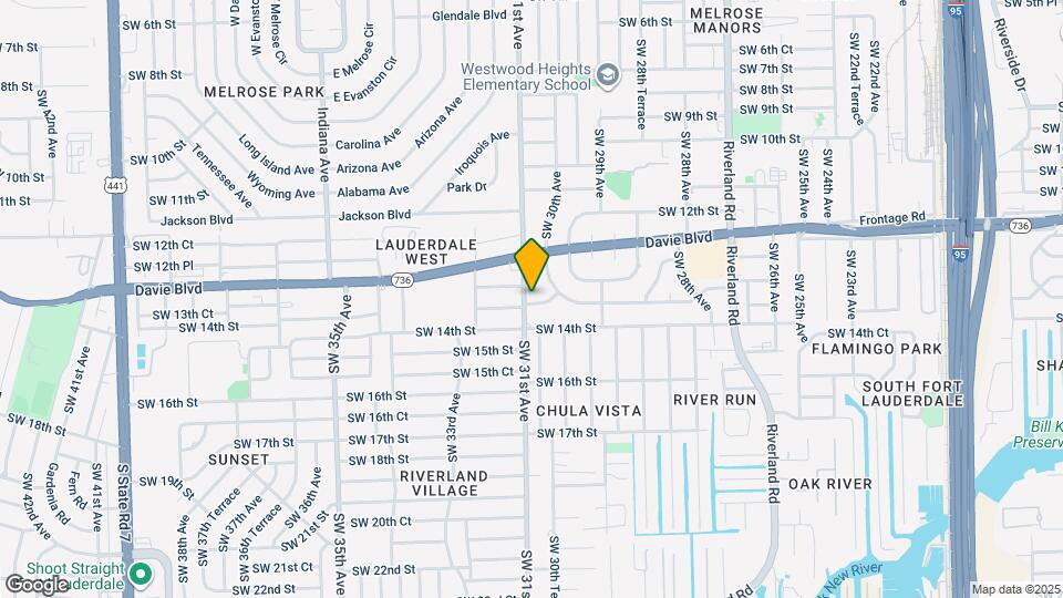 3051 SW 13th Ct Map and Location Details