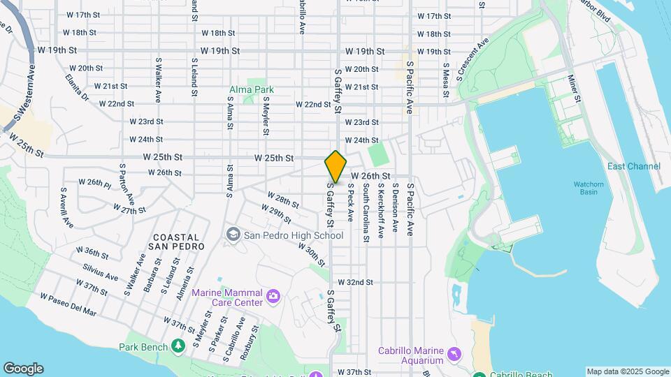 740 W 27th St Map and Location Details