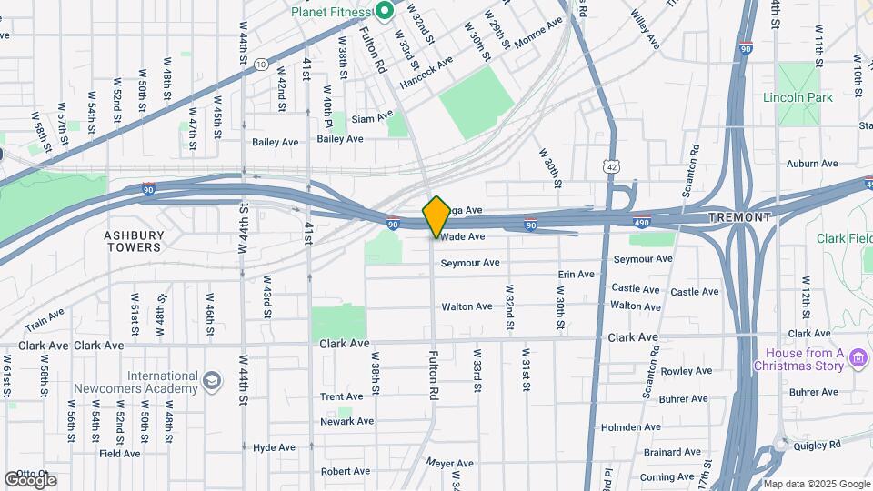 3457 Wade Ave Map and Location Details