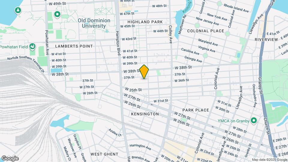 1012 W 36th St Map and Location Details