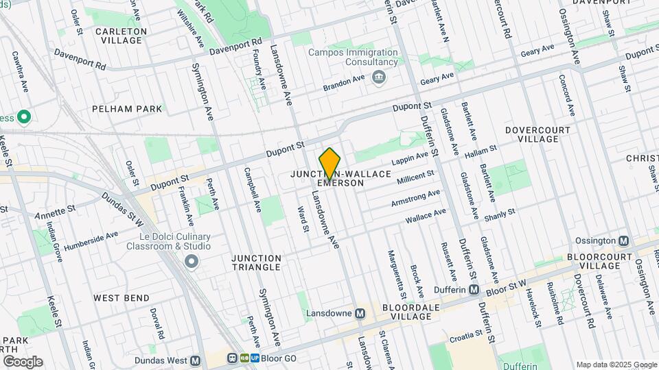 652 St Clarens Ave Map and Location Details