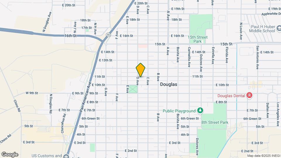 1057 D Ave Map and Location Details