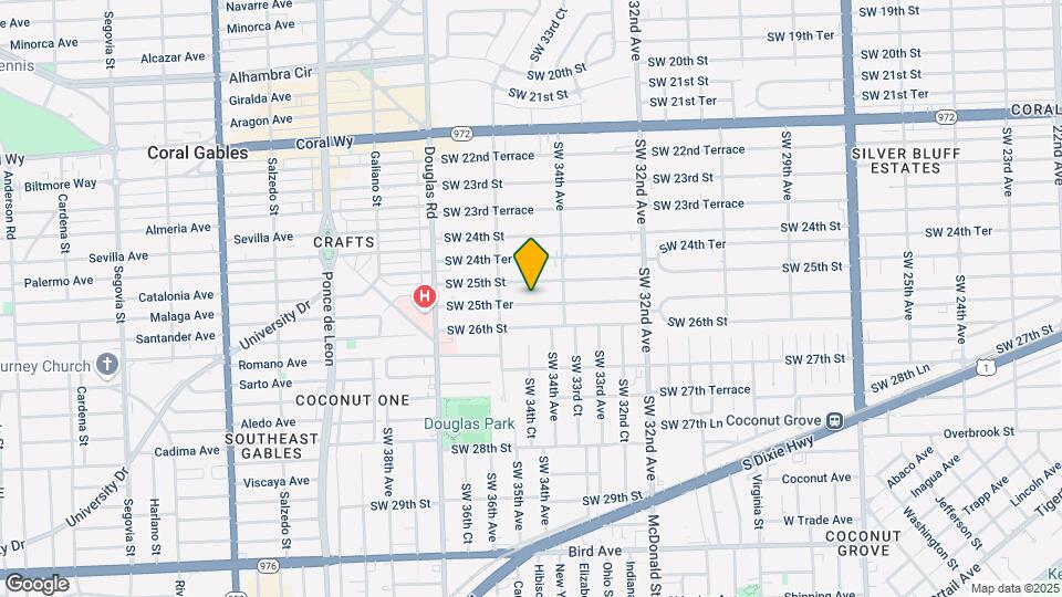 3509 SW 25th Ter-Unit -0 Map and Location Details