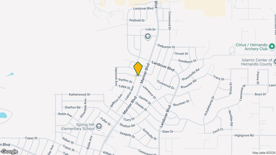 6272 Layton Ave Map and Location Details