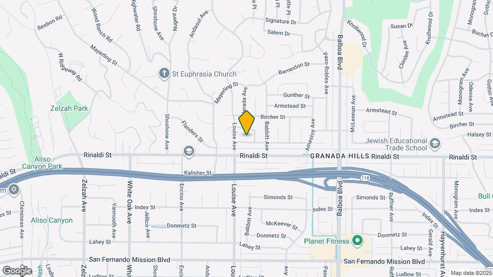 17249 Flanders St Map and Location Details