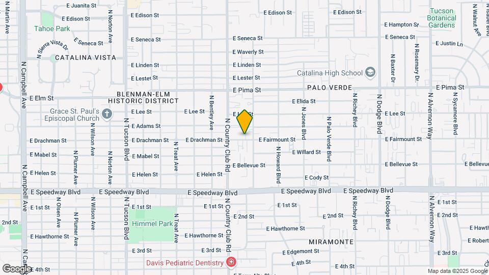Fairmount East Apartments Mapa y Detalles de la Ubicación