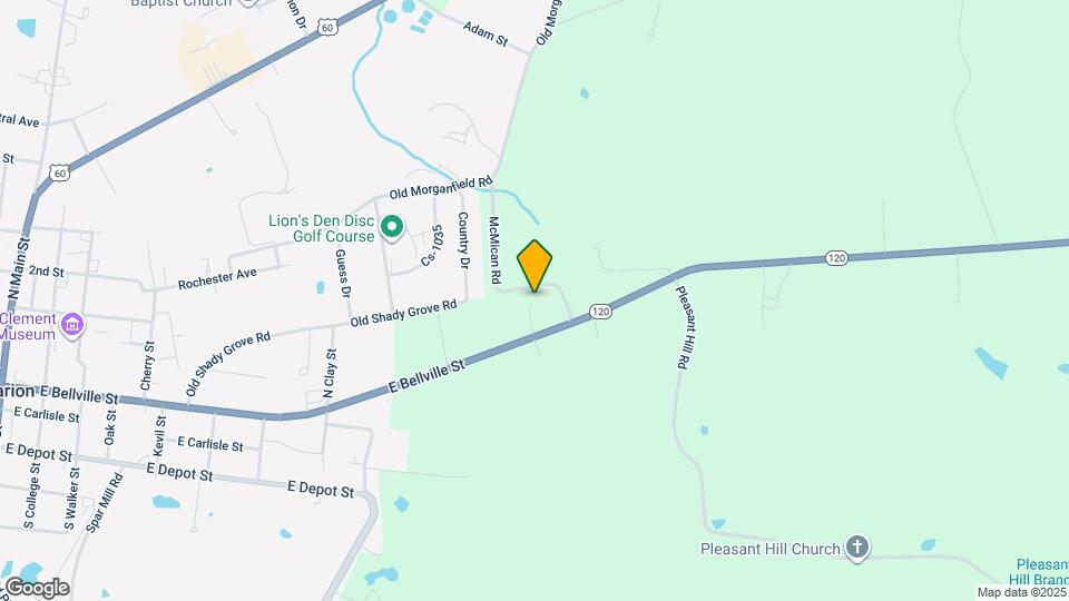 Cole Springs Apartments Map and Location Details