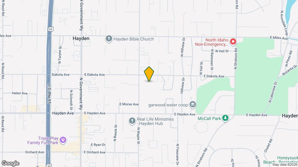 712 E Cozy Acres Ln Map and Location Details