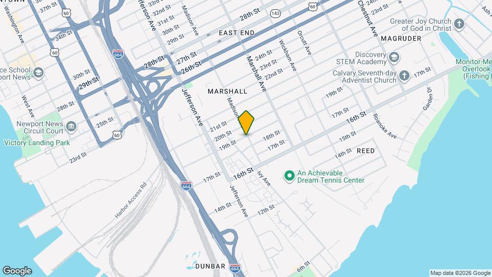 1815 Madison Ave Map and Location Details