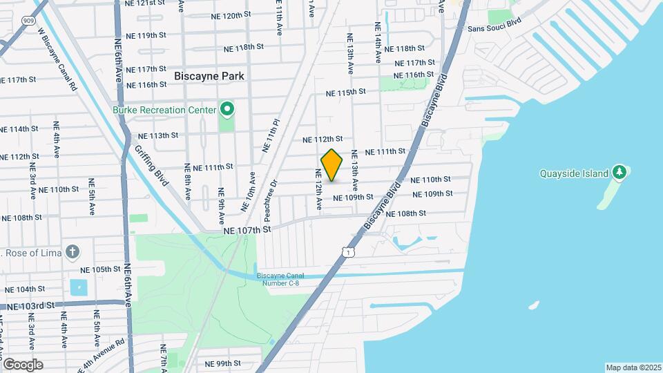 1238 NE 110th St Mapa y Detalles de la Ubicación