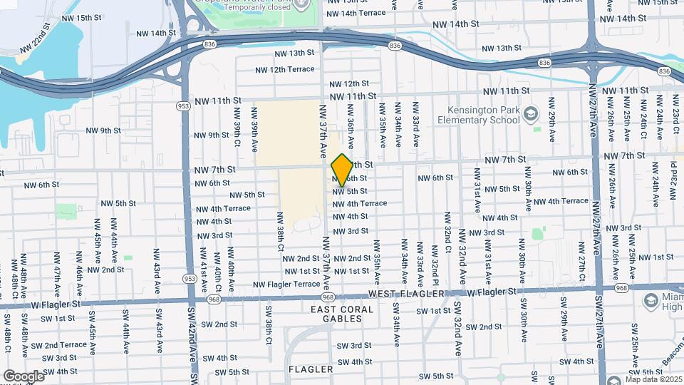 3652 NW 5th St Map and Location Details