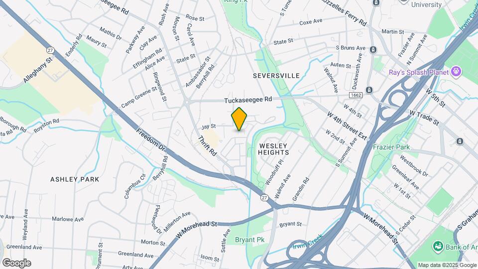 1037 Wesley Terrace Ave Map and Location Details