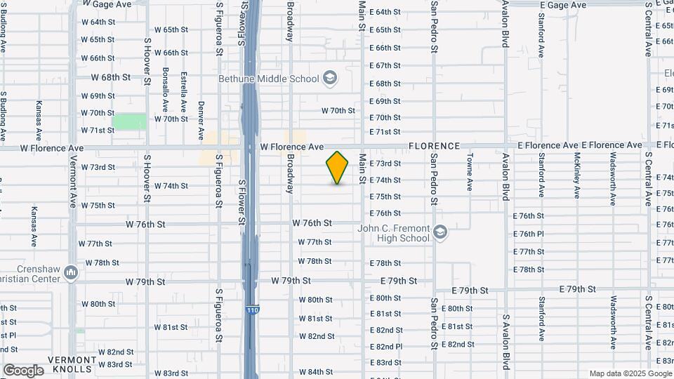 144 W 74th St Map and Location Details