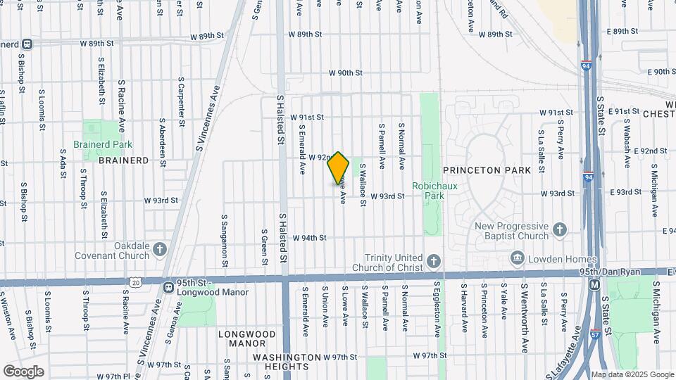 9248 S Lowe Ave Map and Location Details