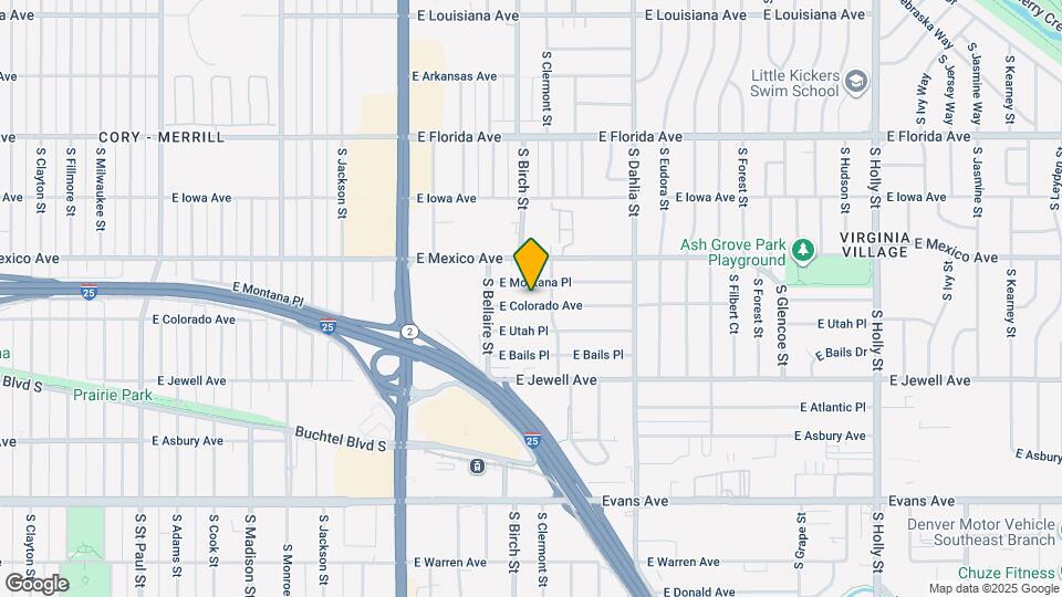 4441 E Colorado Ave Map and Location Details
