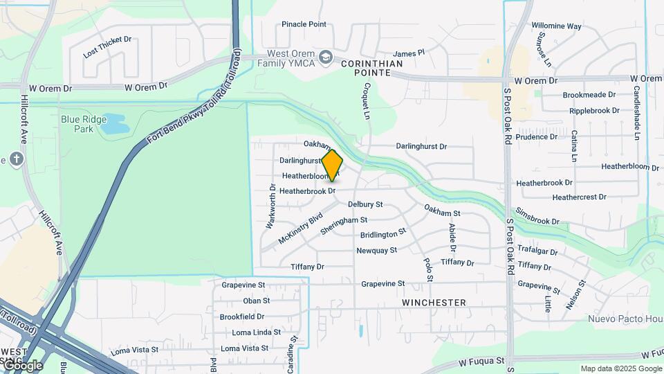 6122 Heatherbrook Dr Map and Location Details