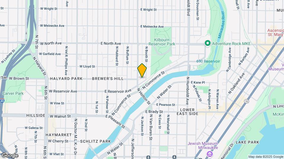 528 E Glover Ave, Unit Lower Mapa y Detalles de la Ubicación