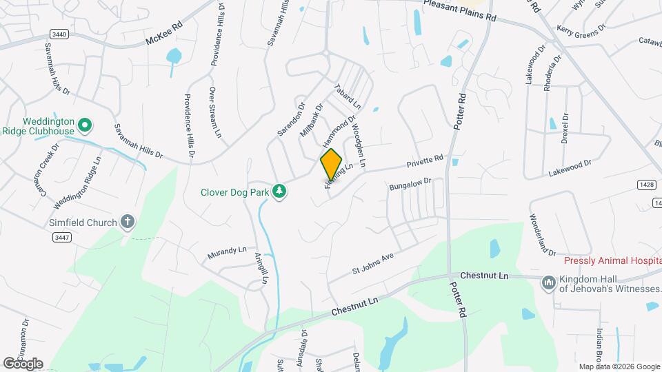 1014 Fleming Ln Mapa y Detalles de la Ubicación