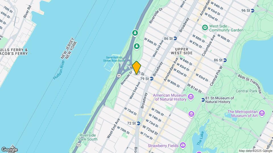 313 W 78TH St Map and Location Details
